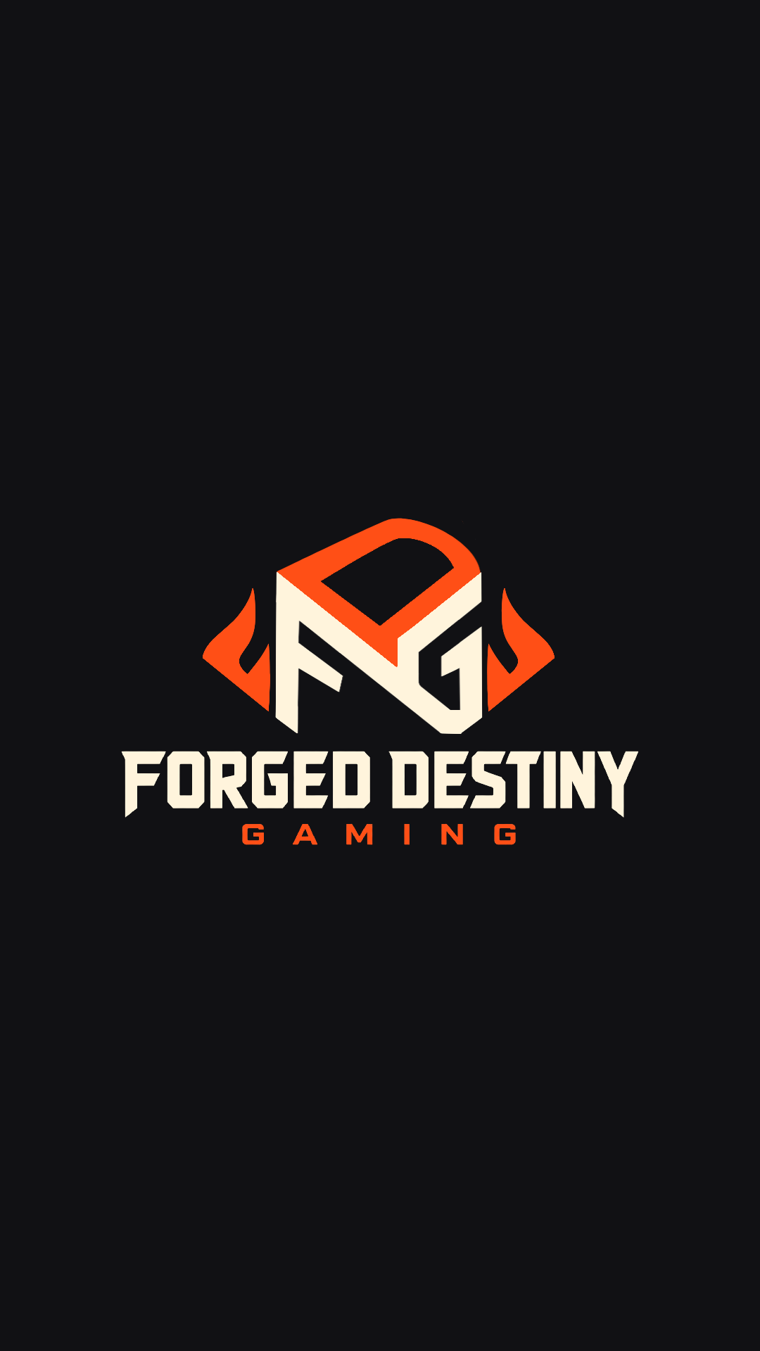 Vertical Forged Destiny Gaming mobile graphic